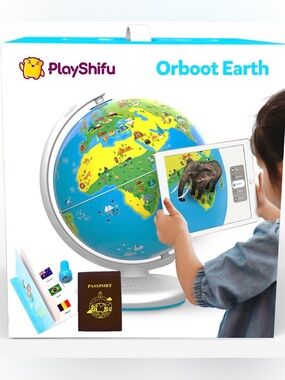 PlayShifu Orboot Earth Educational Interactive Globe Set, 5 Pieces